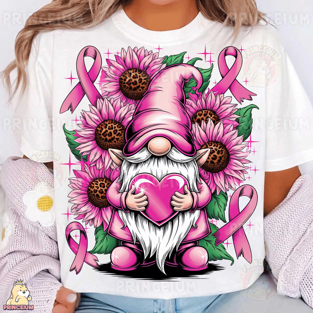 Pink Gnome Breast Cancer Awareness