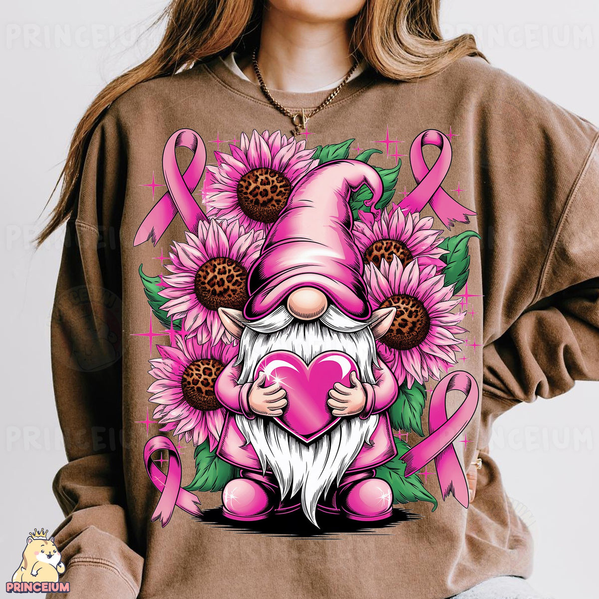 Pink Gnome Breast Cancer Awareness
