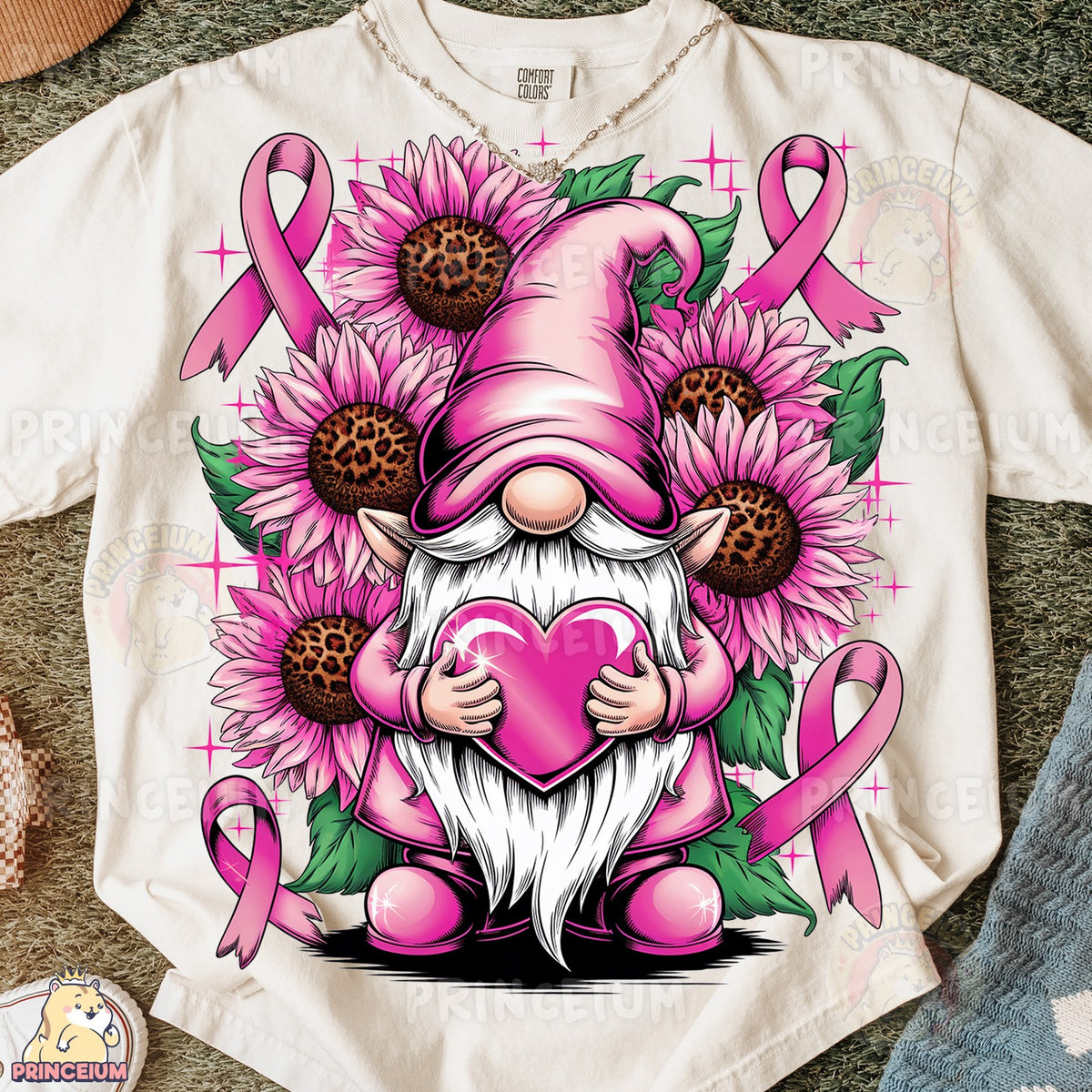 Pink Gnome Breast Cancer Awareness