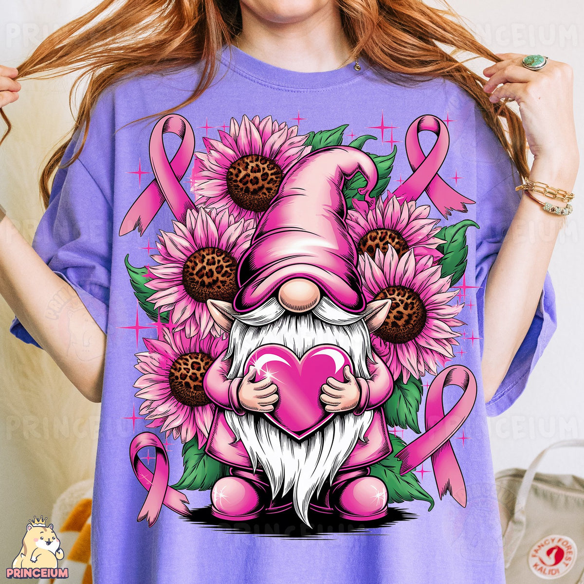 Pink Gnome Breast Cancer Awareness