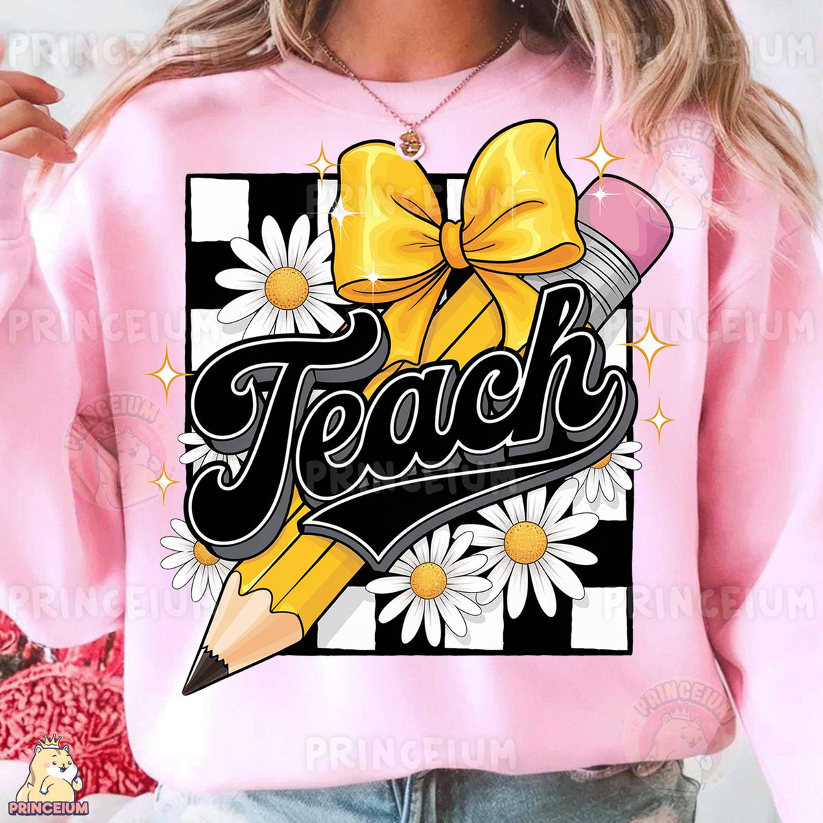 Teach Pencil with Bow