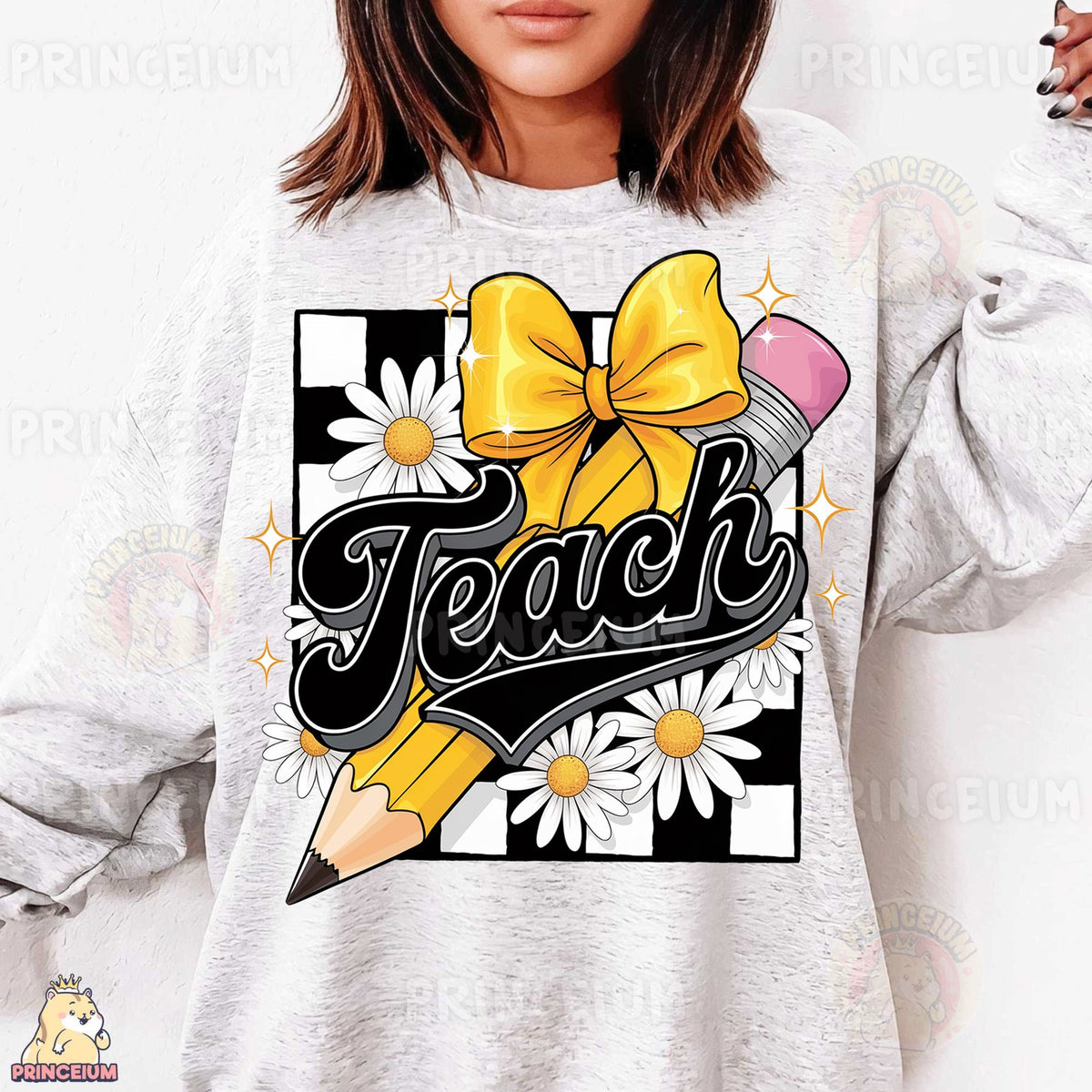 Teach Pencil with Bow