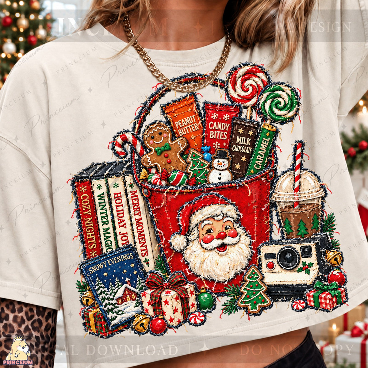 Cozy Holiday Storybook Basket