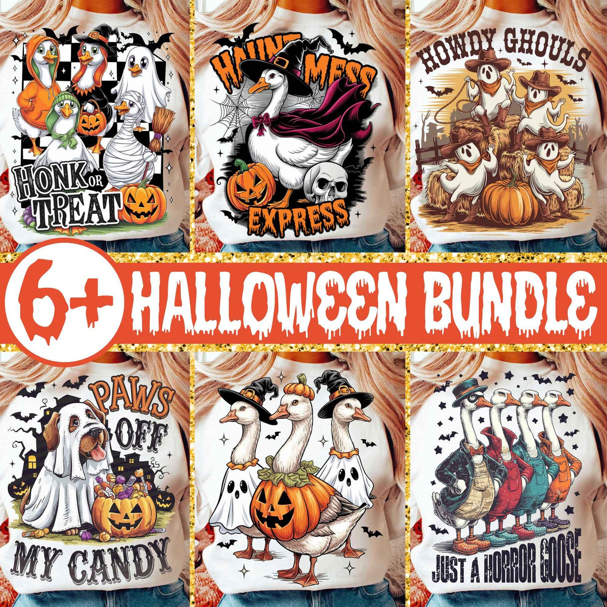 Howdy Ghouls & Honk or Treat Halloween Bundle