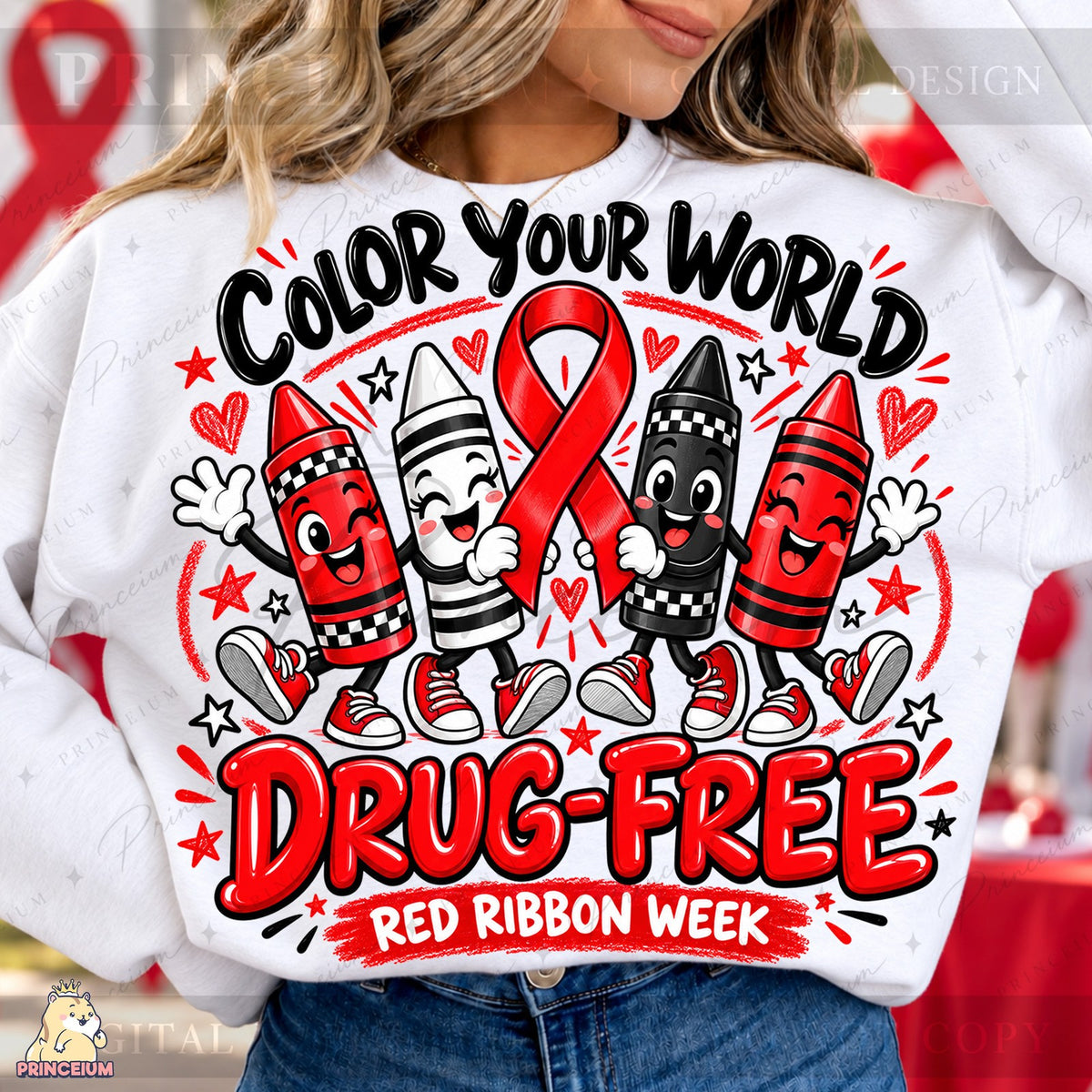 Crayon Crew Red Ribbon Week
