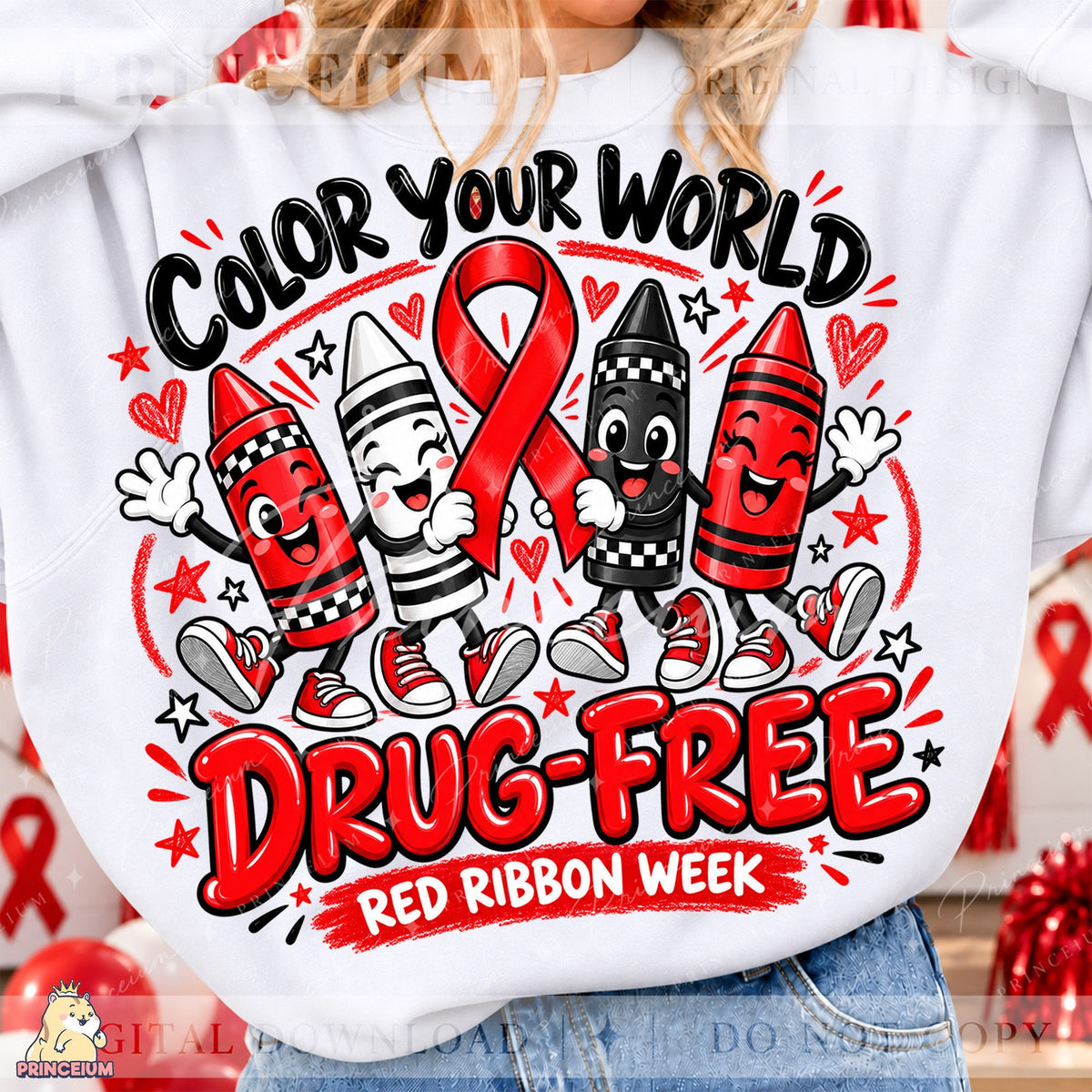 Crayon Crew Red Ribbon Week