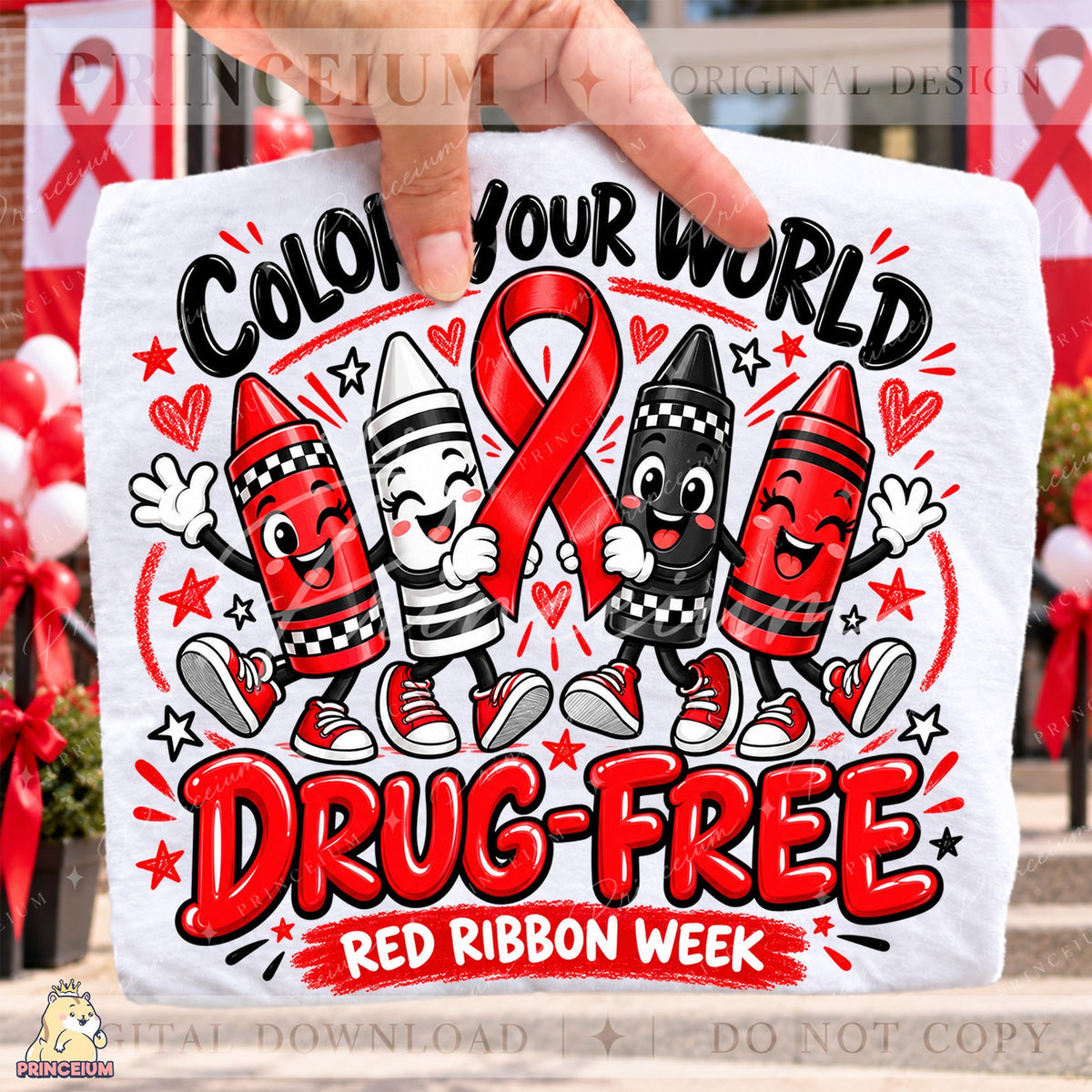 Crayon Crew Red Ribbon Week