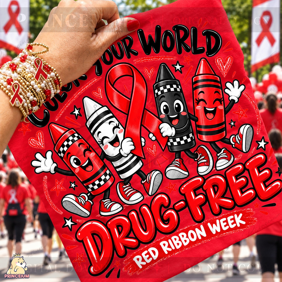 Crayon Crew Red Ribbon Week
