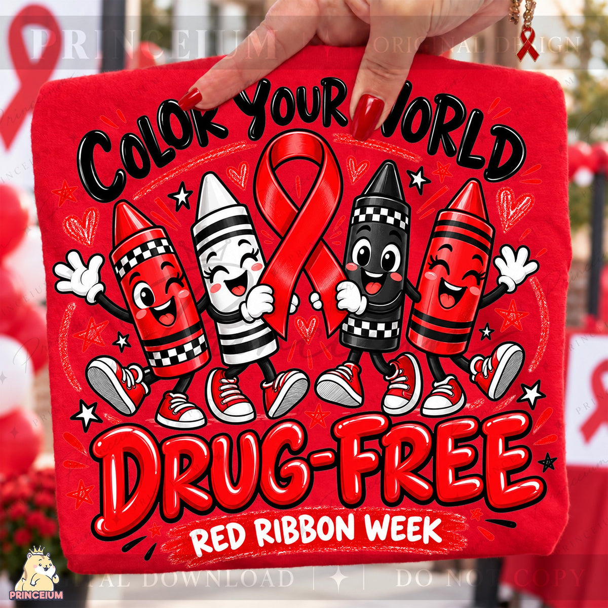 Crayon Crew Red Ribbon Week