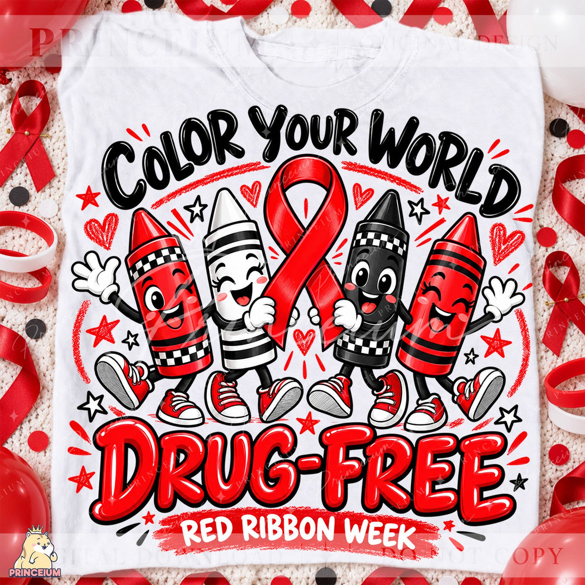 Crayon Crew Red Ribbon Week