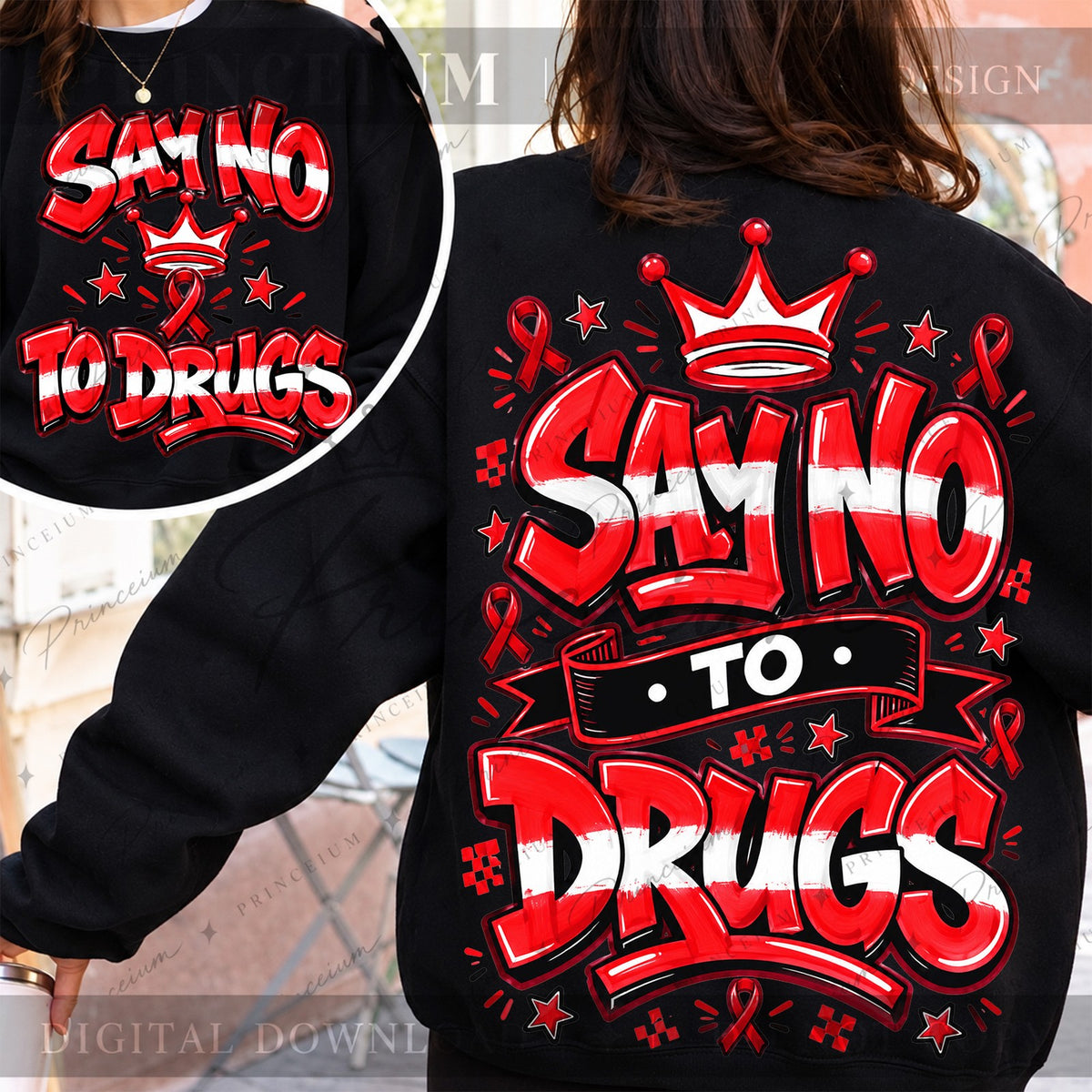 Crowned Say No to Drugs