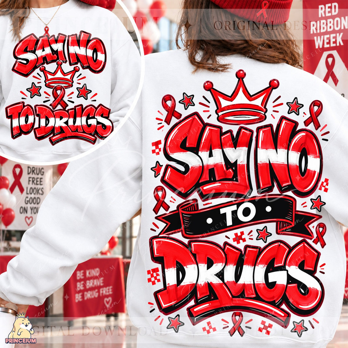 Crowned Say No to Drugs