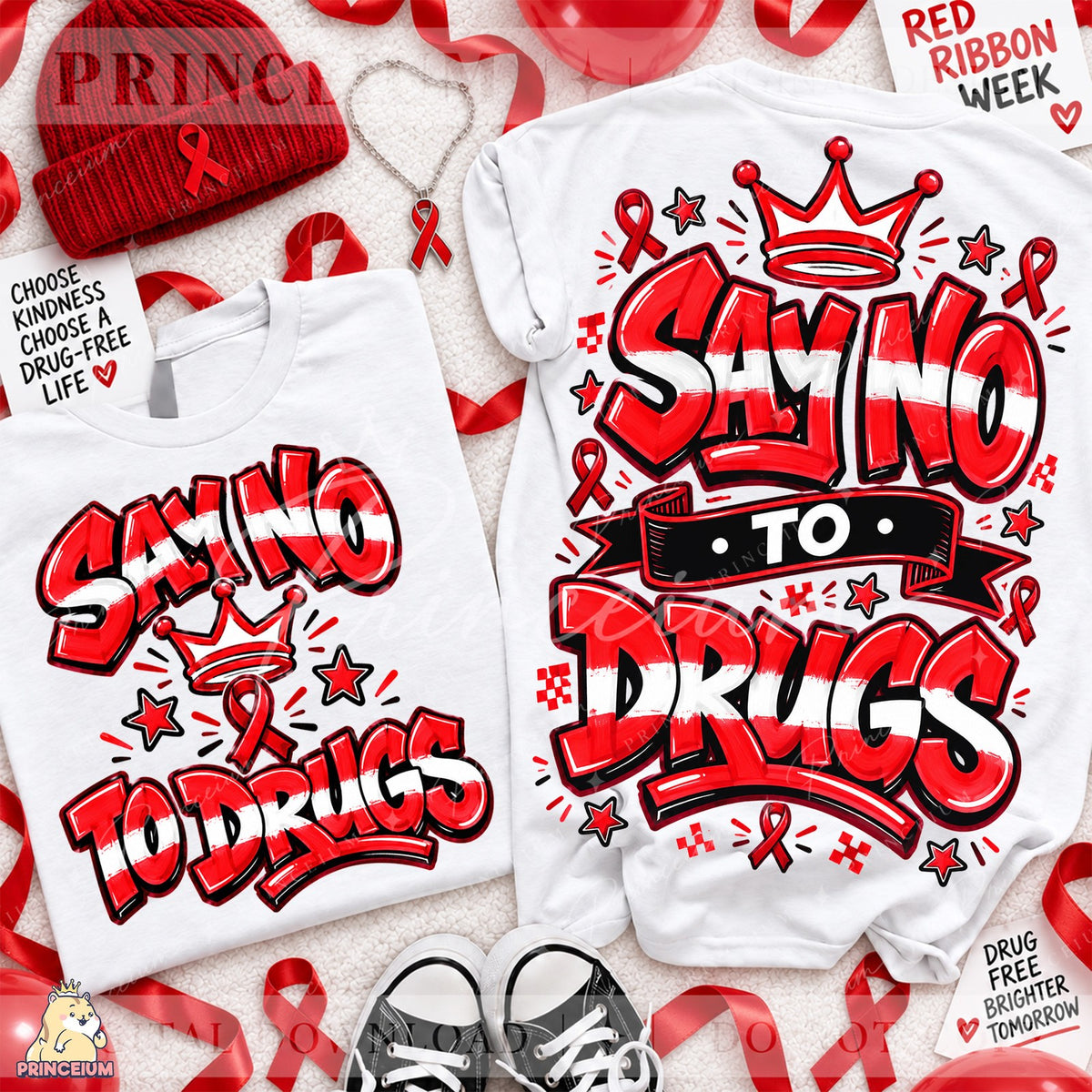Crowned Say No to Drugs