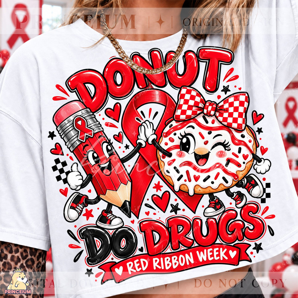 Donut Do Drugs Red Ribbon Week