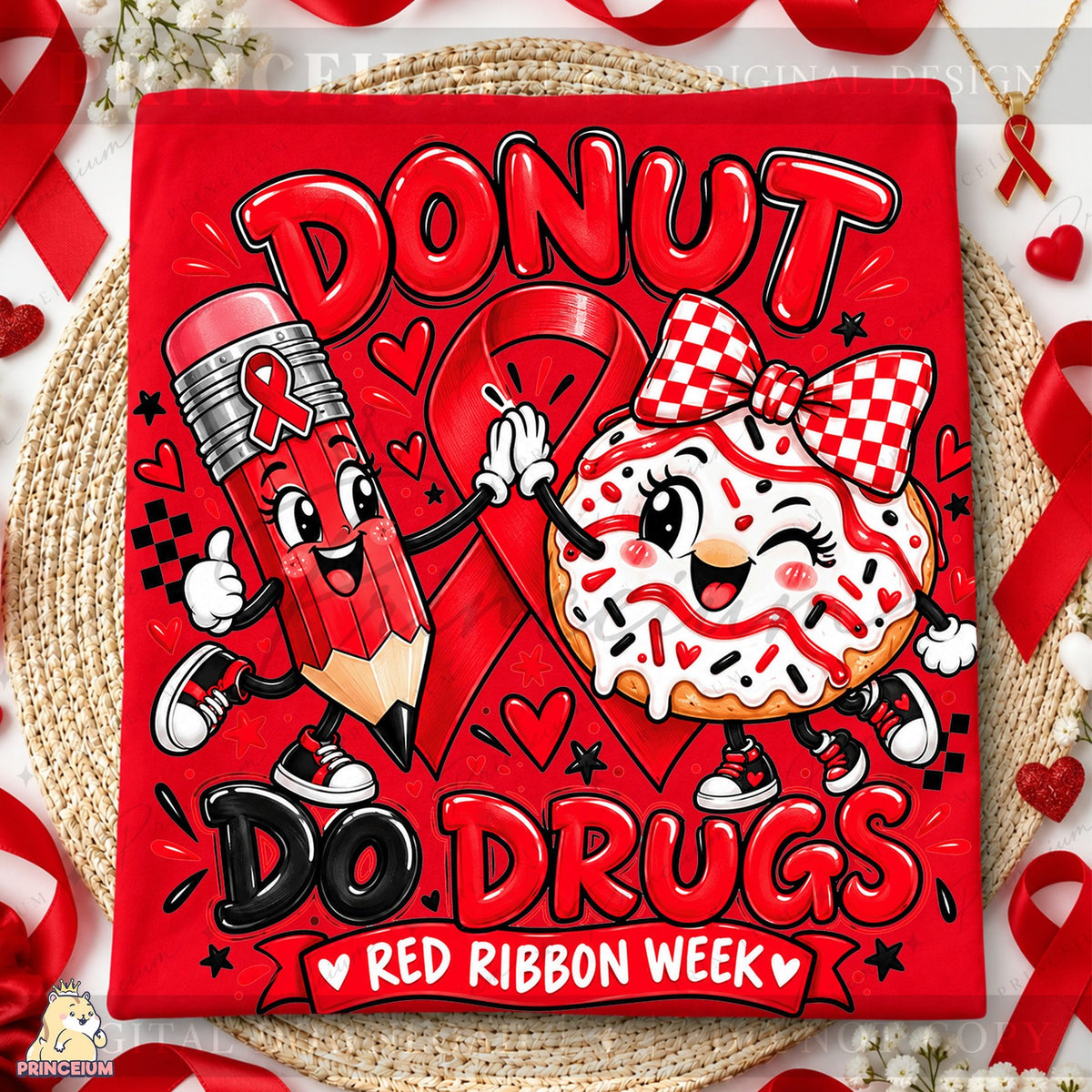 Donut Do Drugs Red Ribbon Week