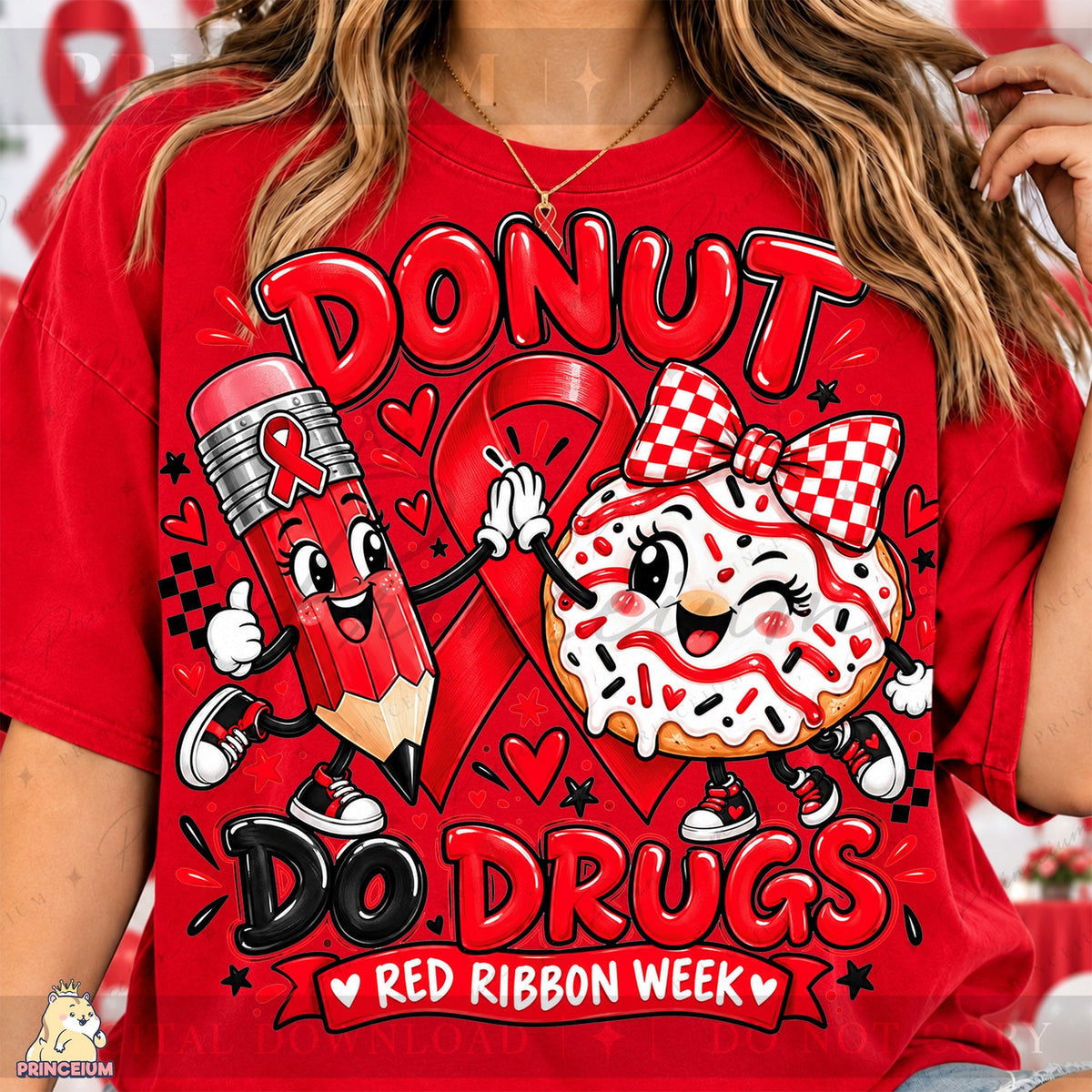 Donut Do Drugs Red Ribbon Week