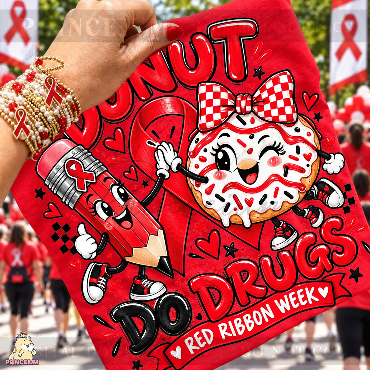 Donut Do Drugs Red Ribbon Week