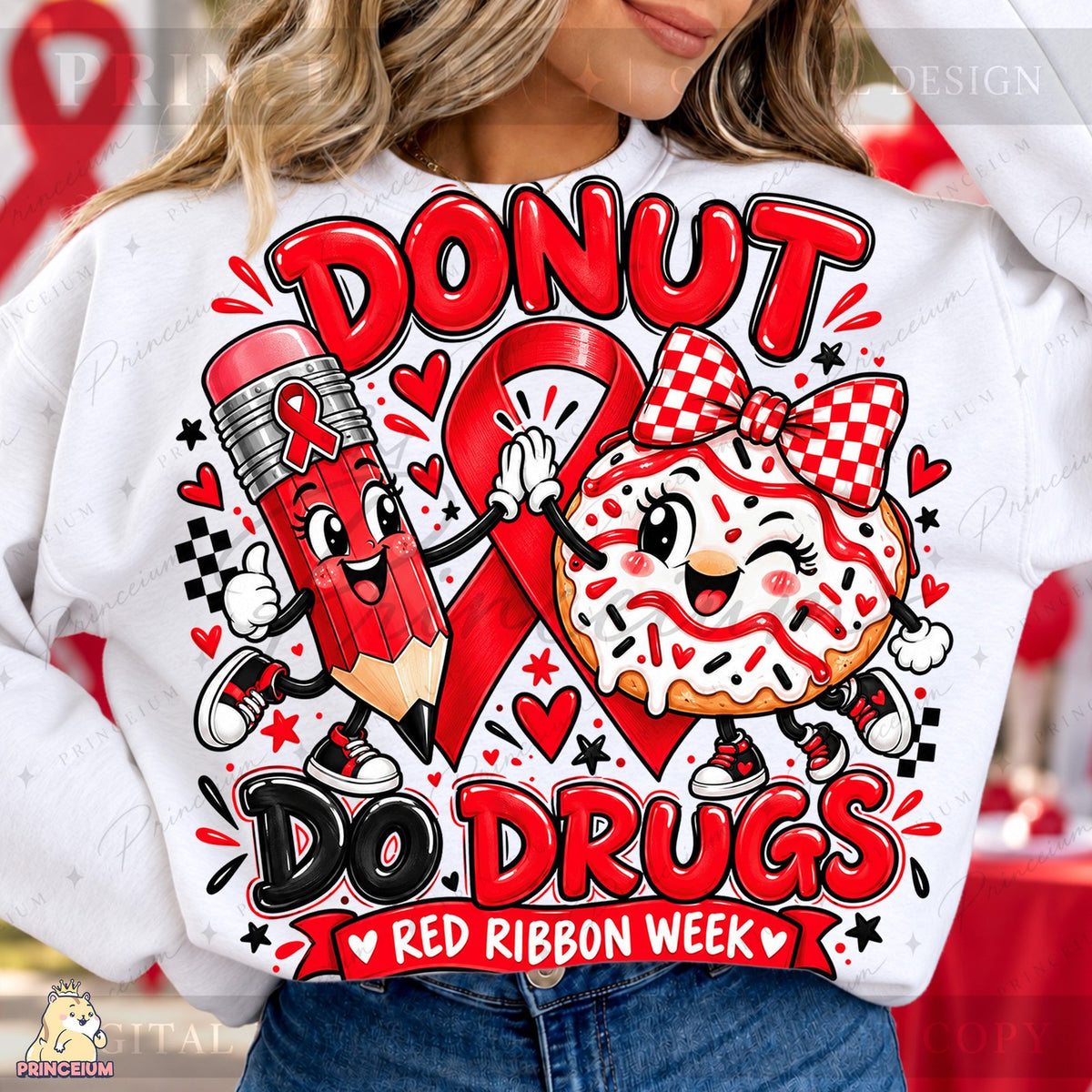 Donut Do Drugs Red Ribbon Week