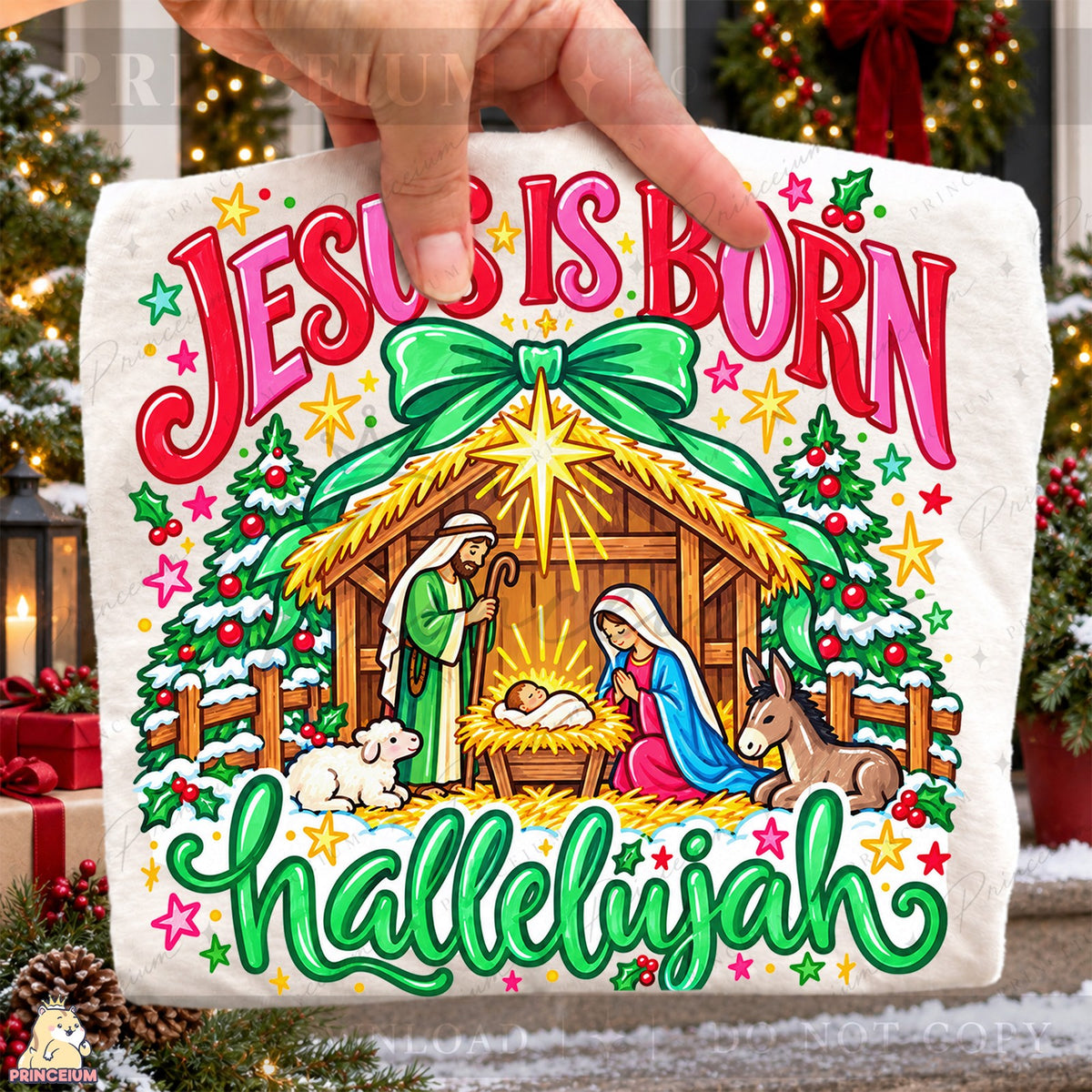 Hallelujah Marker Nativity