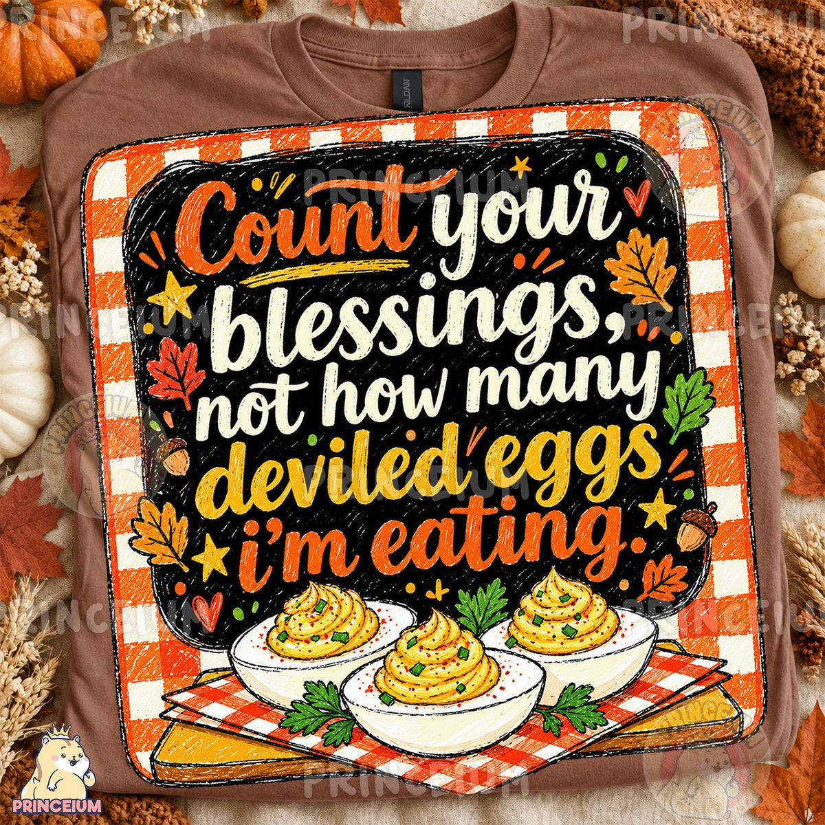 Hand-Drawn Deviled Egg Blessings