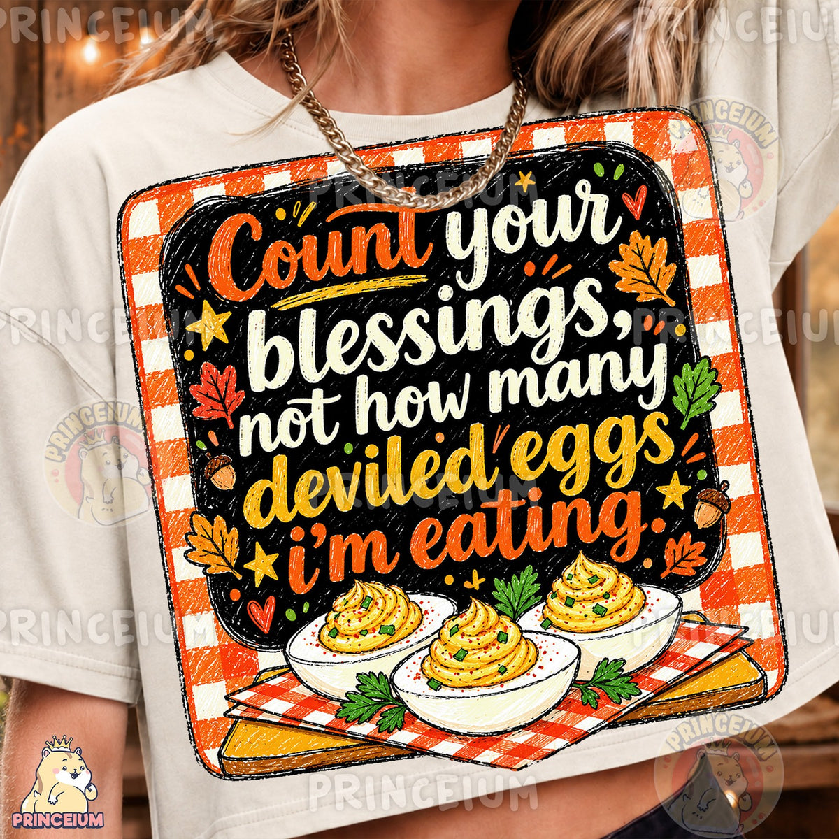 Hand-Drawn Deviled Egg Blessings