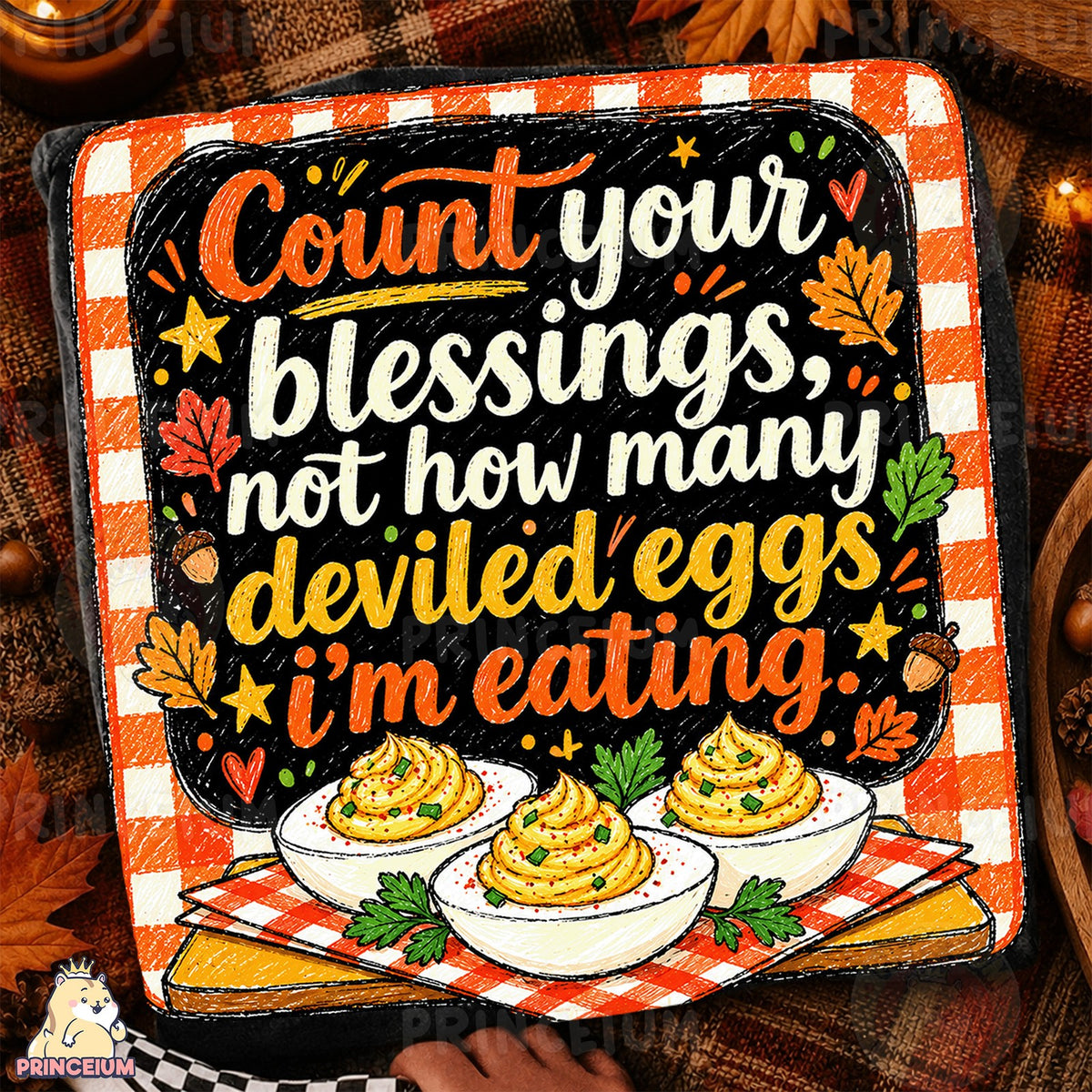 Hand-Drawn Deviled Egg Blessings