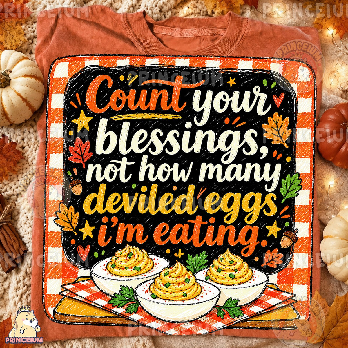 Hand-Drawn Deviled Egg Blessings