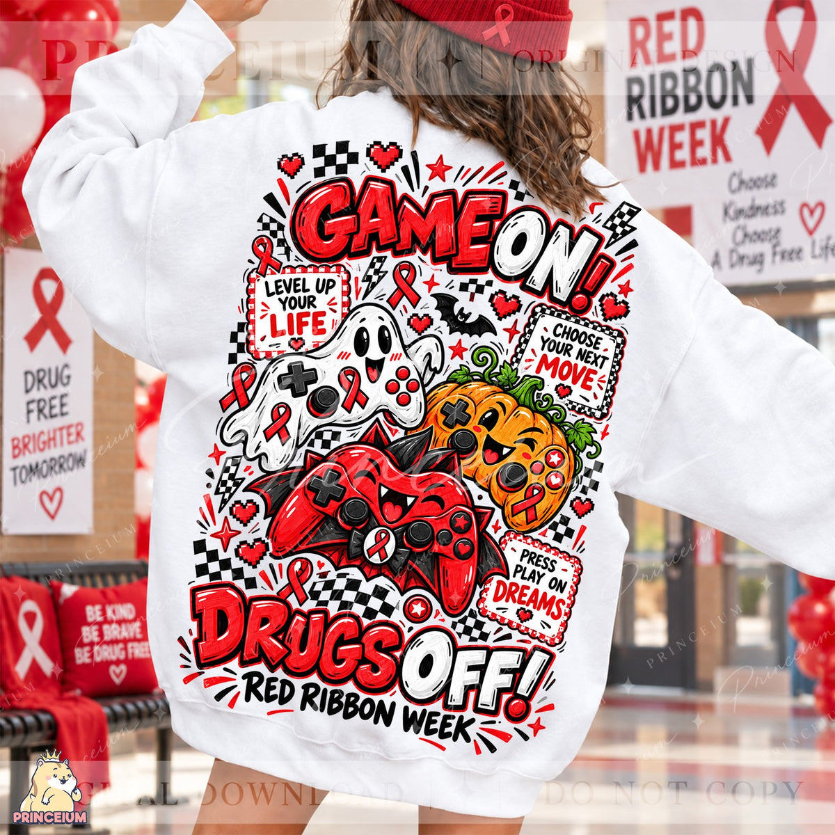 Game On Drugs Off Monsters