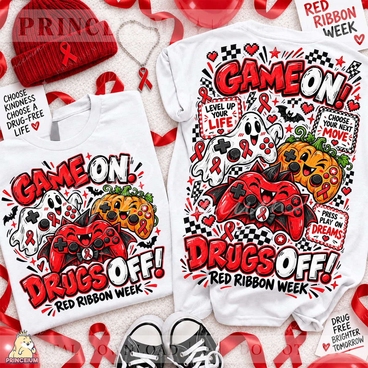 Game On Drugs Off Monsters