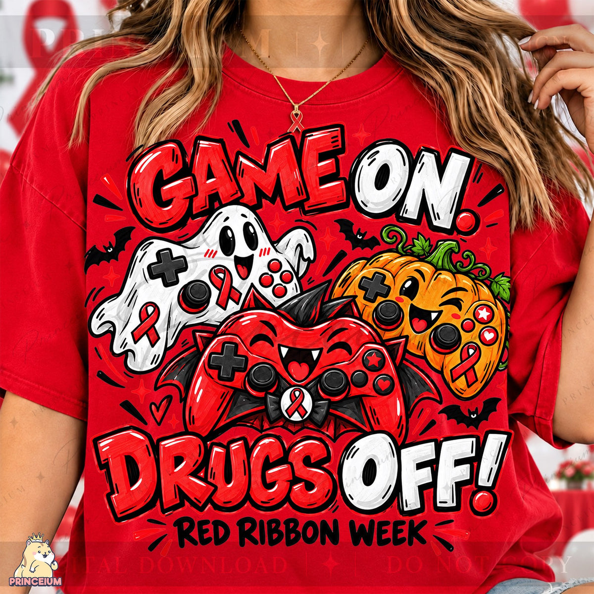 Game On Drugs Off Red Ribbon Week