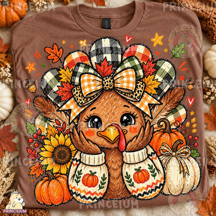 Playful Thanksgiving Turkey