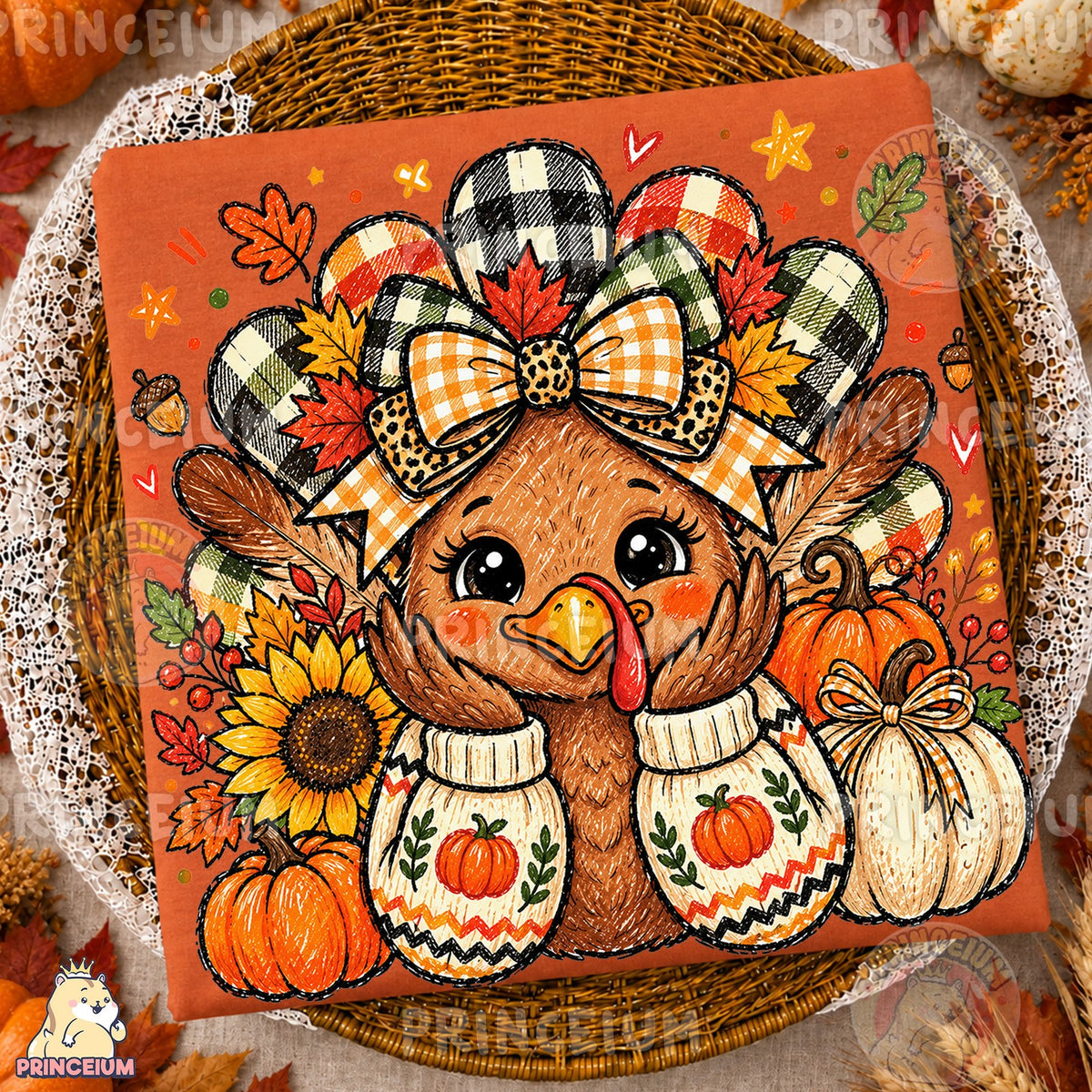Playful Thanksgiving Turkey