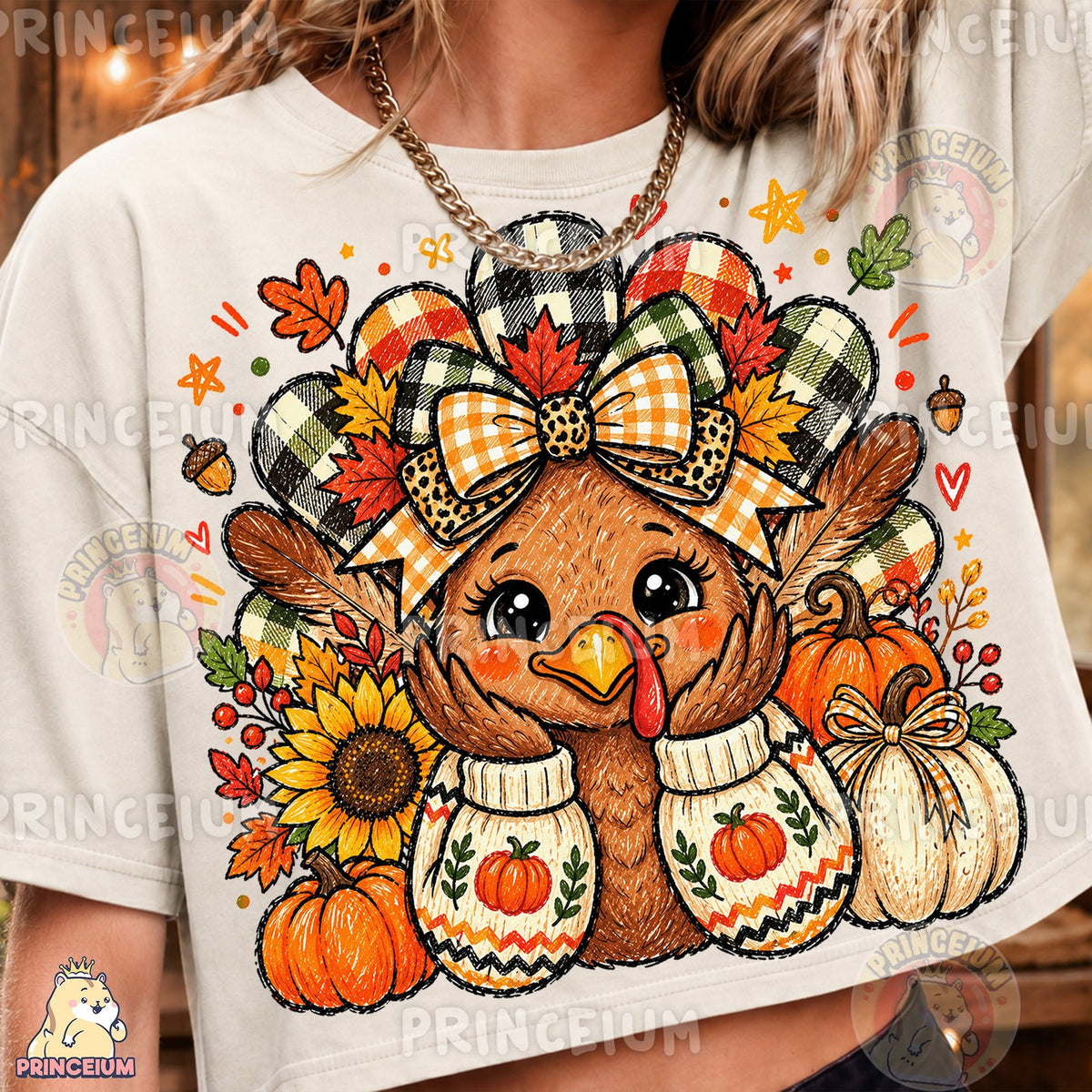 Playful Thanksgiving Turkey