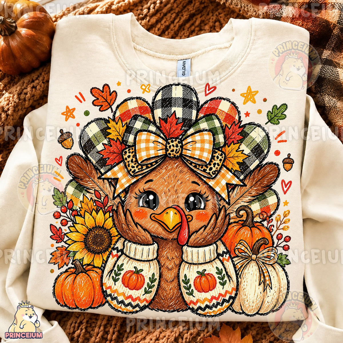 Playful Thanksgiving Turkey
