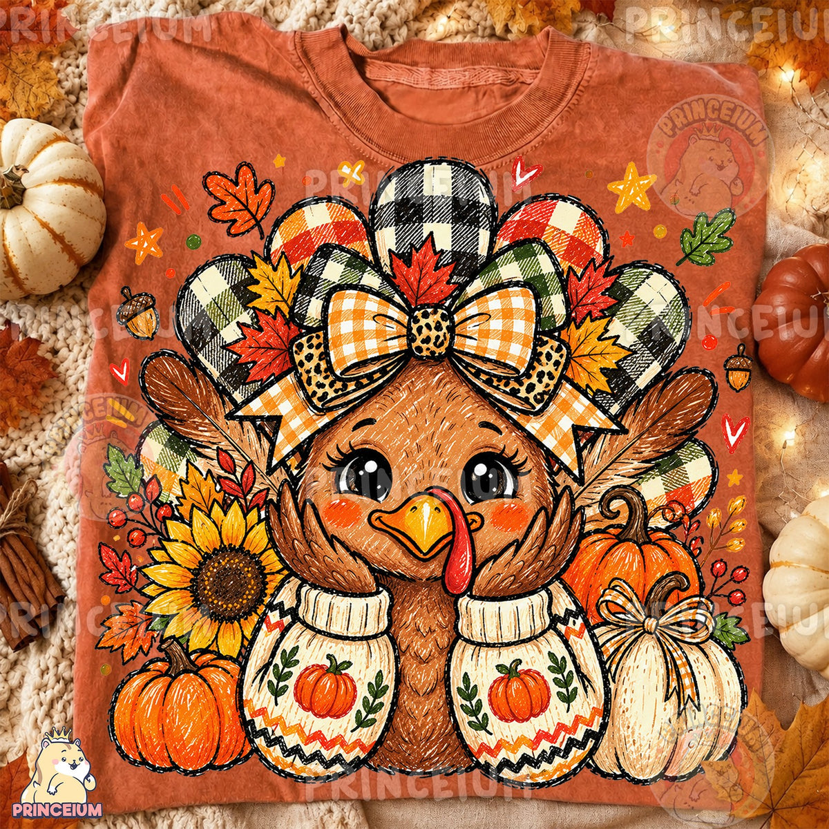 Playful Thanksgiving Turkey