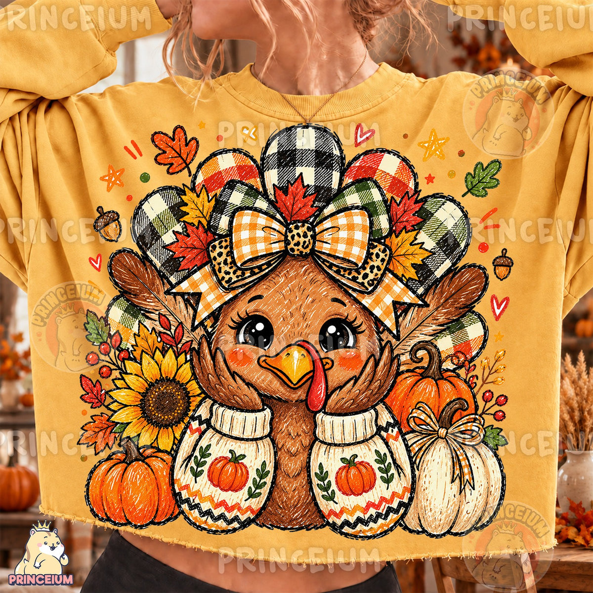 Playful Thanksgiving Turkey
