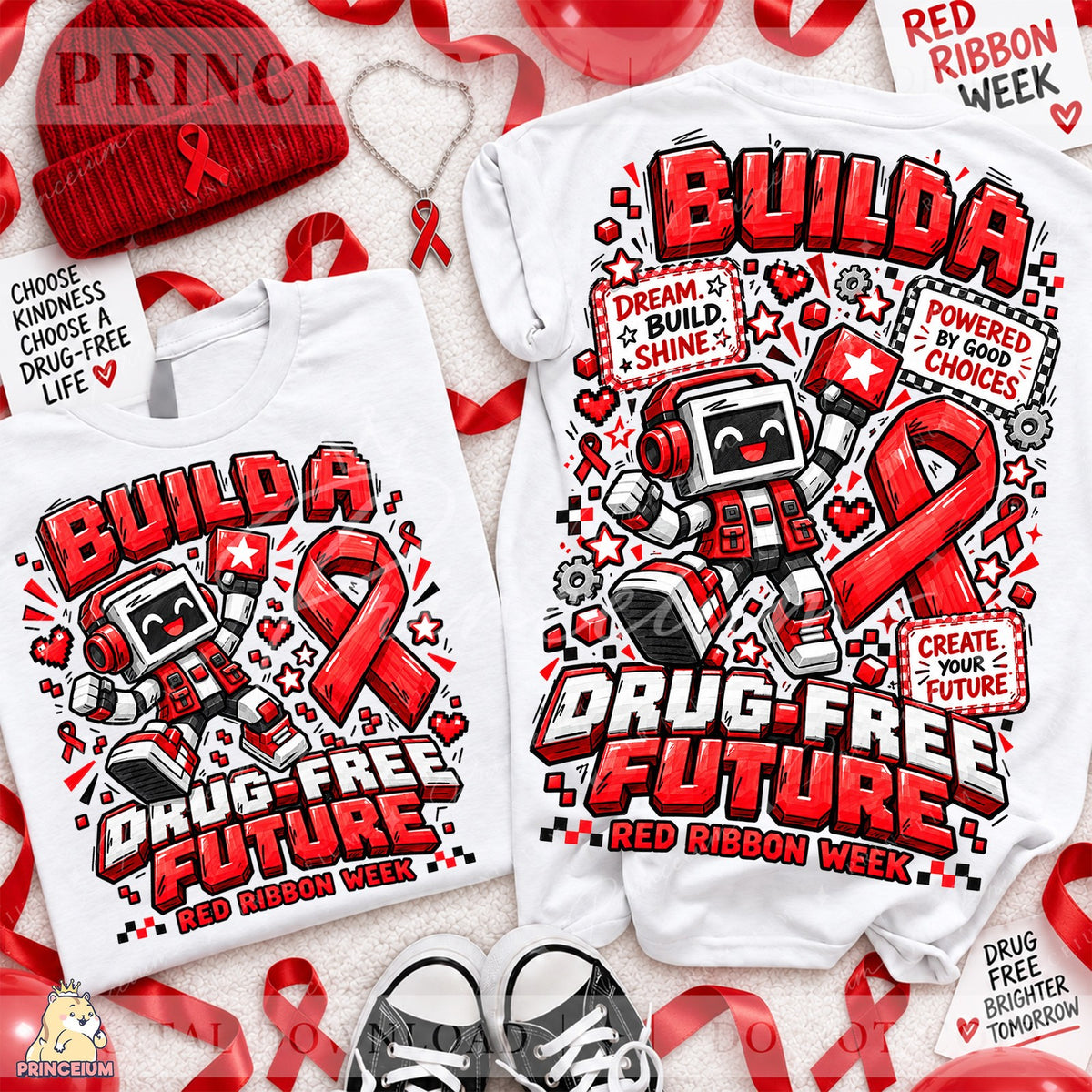 Build a Drug-Free Future Front & Back Set