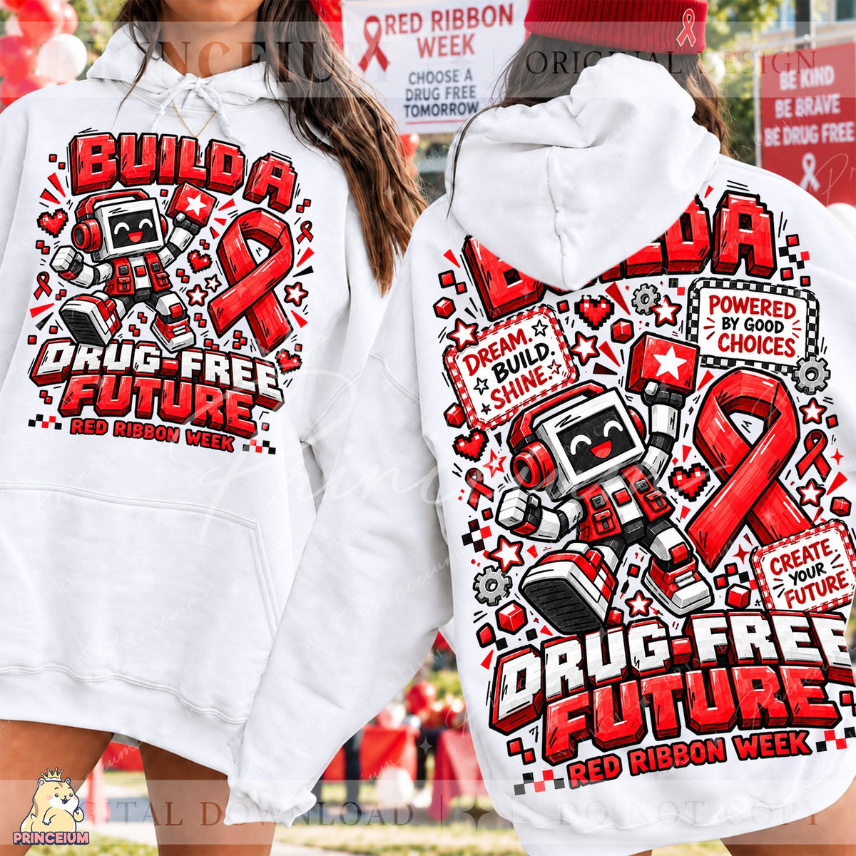 Build a Drug-Free Future Front & Back Set
