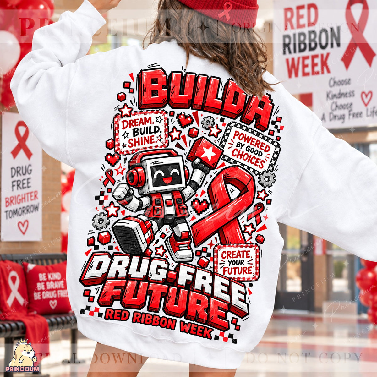 Build a Drug-Free Future Front & Back Set