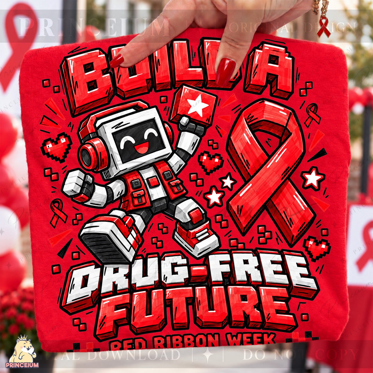 Build a Drug-Free Future Robot