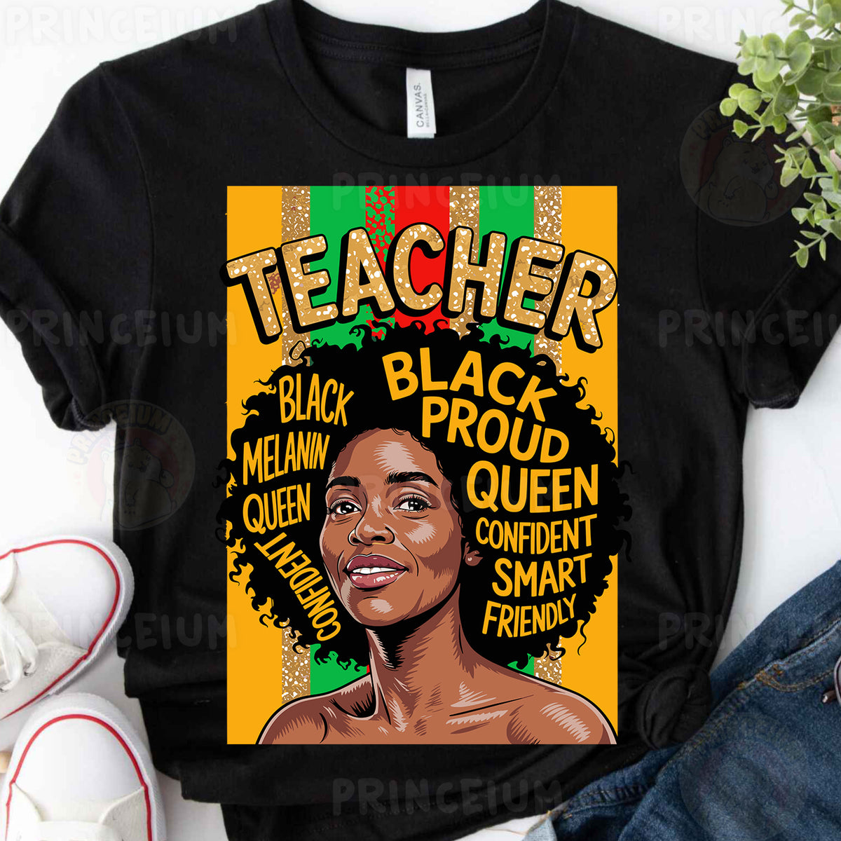 a t - shirt with a black woman's face on it