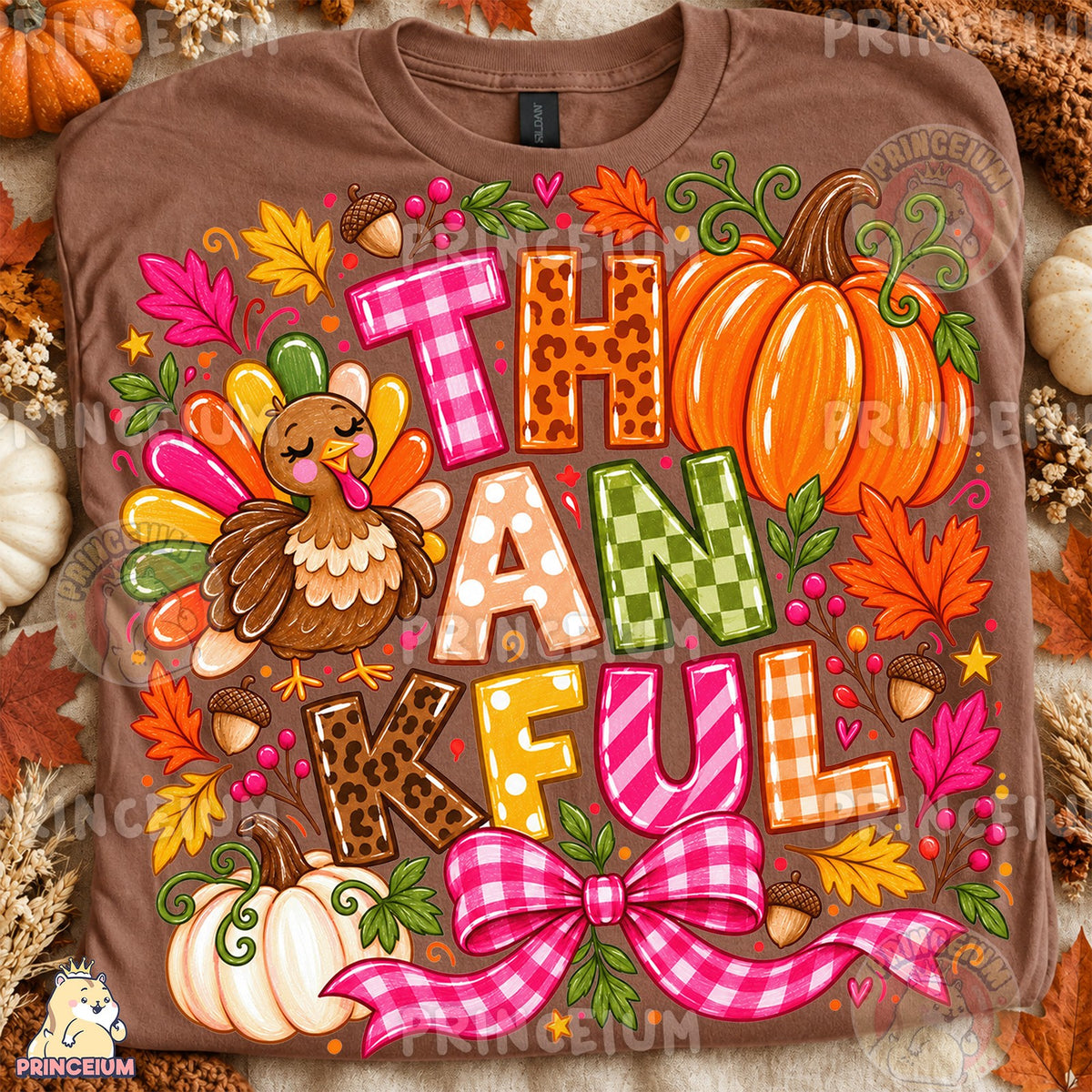 Thankful Turkey Pumpkin Fall