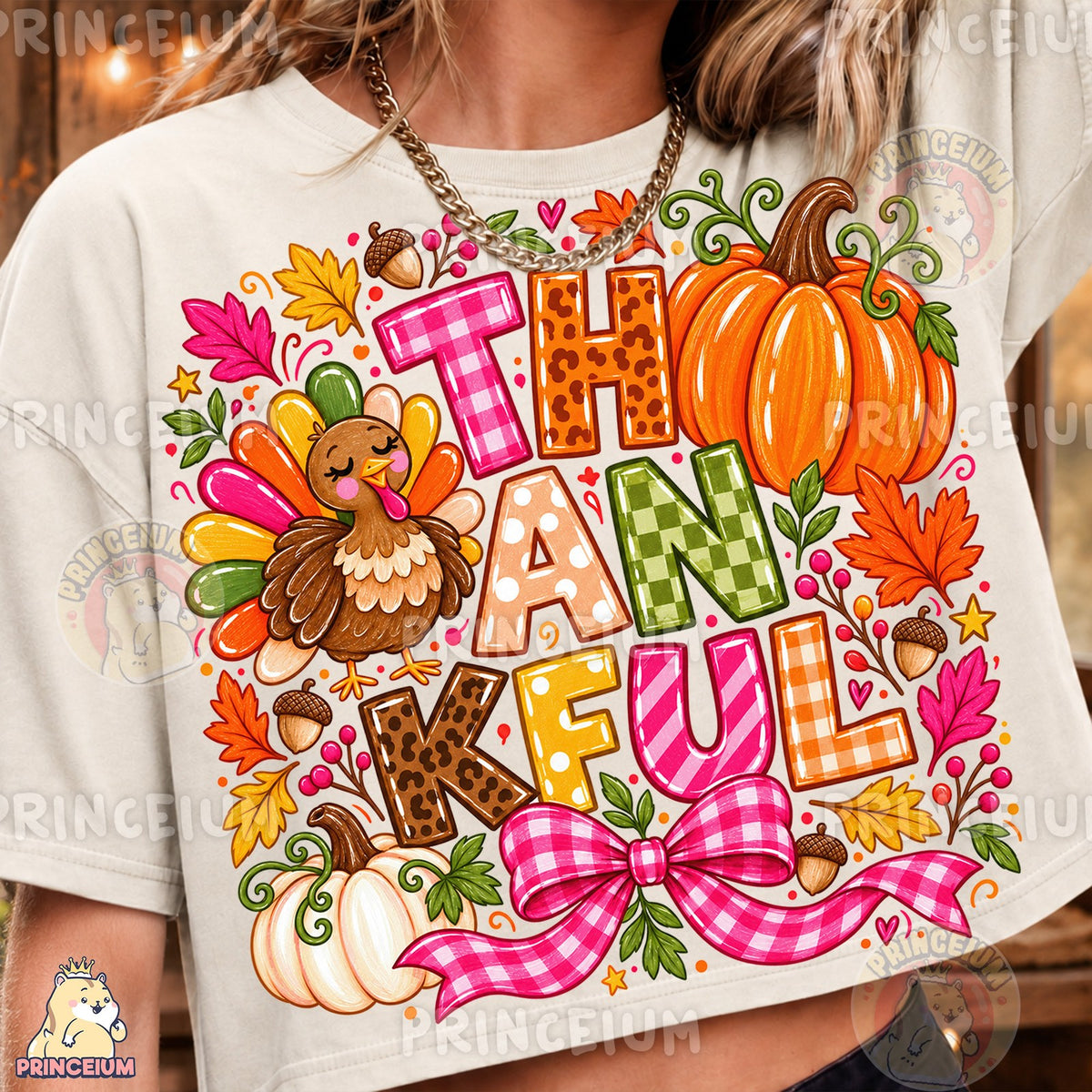 Thankful Turkey Pumpkin Fall