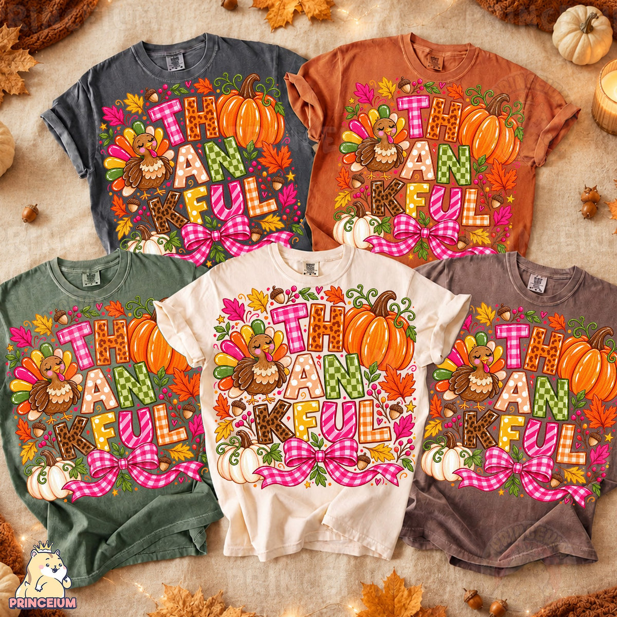 Thankful Turkey Pumpkin Fall