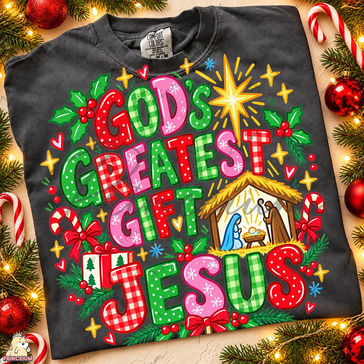 God's Greatest Gift Jesus Front and Back