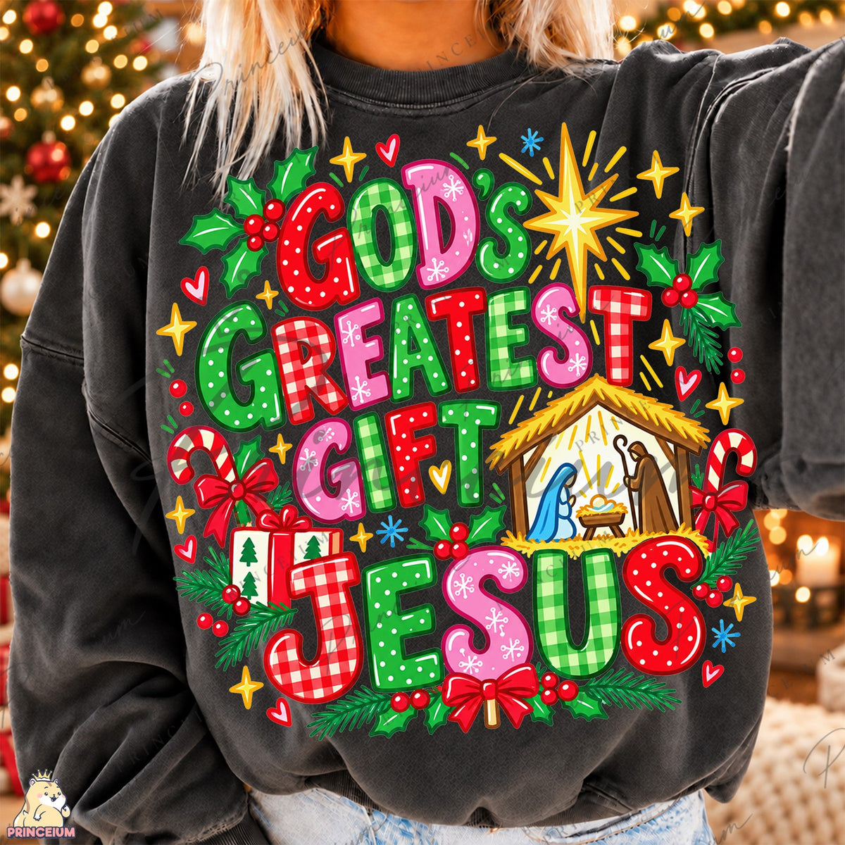 God's Greatest Gift Jesus Front and Back
