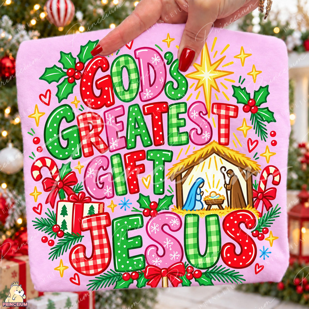 God's Greatest Gift Jesus Front and Back