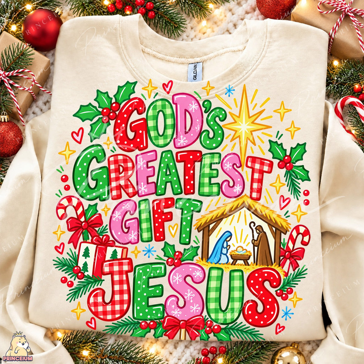 God's Greatest Gift Jesus Front and Back