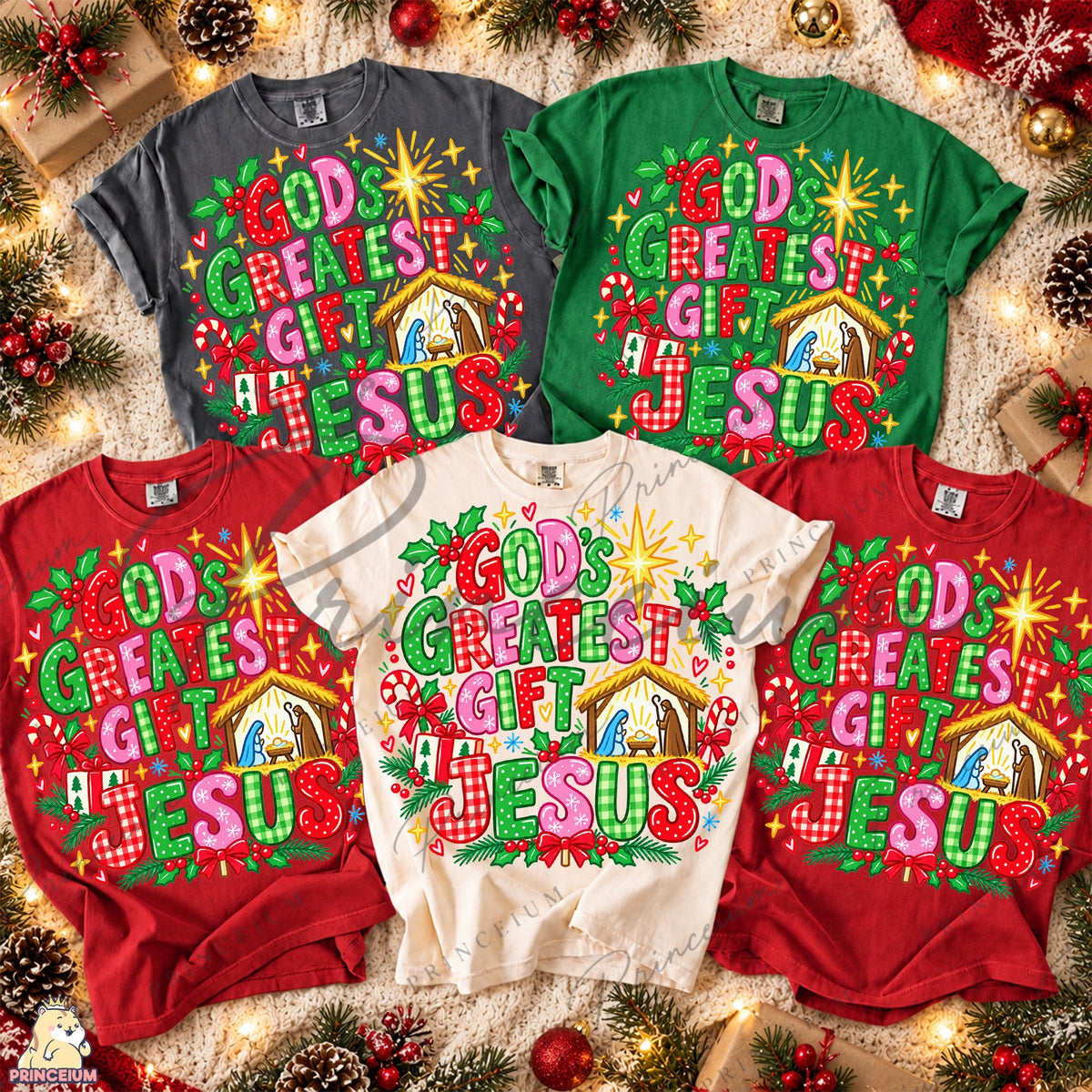 God's Greatest Gift Jesus Front and Back