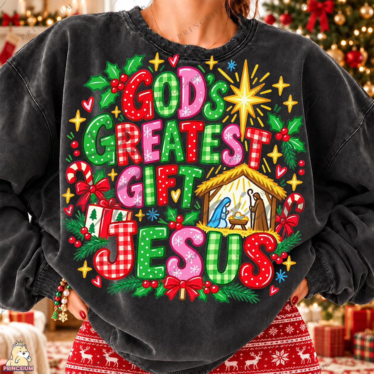 God's Greatest Gift Jesus Front and Back